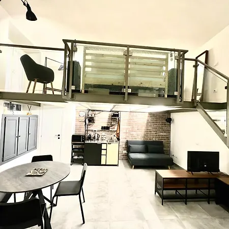 Testaccio Industrial Loft Apartament